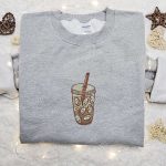 Spooky Horror Coffee & Halloween Embroidered Shirt – The Best Halloween Gifts for Family