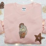 Halloween Horror Latte Embroidered Shirt: Best Family Gifts