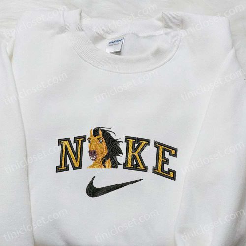 Horse x Nike Animal Embroidered Shirt: The Perfect Nike Inspired Gift for Family