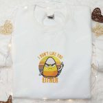 Funny Halloween Candy Corn Embroidered Shirt – Best Halloween Gift Ideas & Clothing