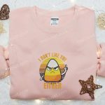 Funny Halloween Candy Corn Embroidered Shirt – Best Halloween Gift Ideas & Clothing