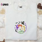 I Smell Children Cute Witch Sanderson Sisters Embroidered Shirt – Halloween Horror