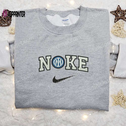 Iron Man x Nike Movie Embroidered Sweatshirt – Marvel Universe and Nike Inspired Shirt