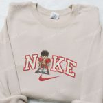 Ippo Makunouchi x Nike Anime Hoodie & Embroidered Shirts: Hajime no Ippo & Nike Inspired Collection