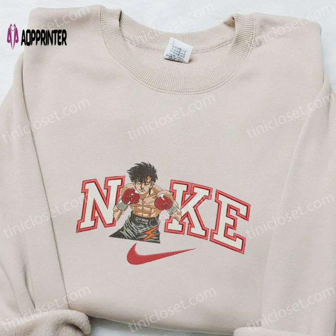 Ippo Makunouchi x Nike Anime Embroidered Shirt – Hajime no Ippo Inspired Nike Collaboration