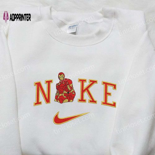 Vintage Nike Embroidered Sweatshirt: Unique Nike Inspired Shirt Perfect Family Gift