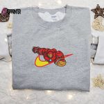 Iron Man x Nike Swoosh Movie Embroidered Sweatshirt – Marvel Universe & Nike Inspired Shirt