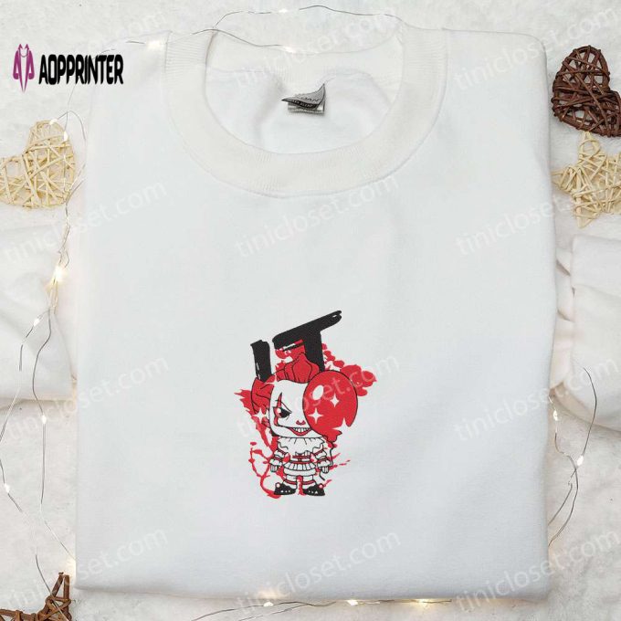 Spooky IT Baby Clown Sweatshirt & Scary Movie Hoodie – Top Halloween Gifts