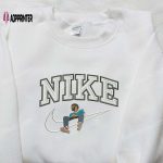 J Cole x Nike Embroidered Sweatshirt: Celebrity Inspired Shirt