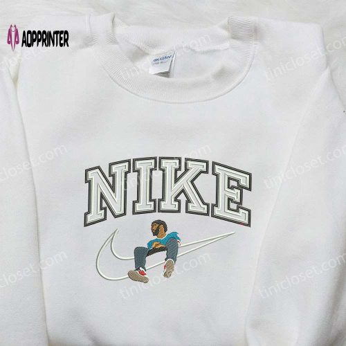 Slytherin Stitch x Nike Embroidered Sweatshirt – Lilo and Stitch Inspired Shirt