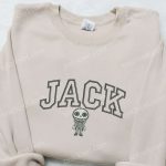 Jack Skellington Embroidered Hoodie & Horror Movie Characters Shirt: Best Halloween Gift Ideas