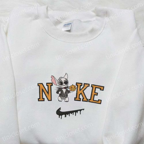 Jack Skellington Halloween Pumpkin x Nike: Embroidered T-Shirt Hoodie & Sweatshirt – Nightmare Before Christmas Characters