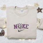 Nike x Jack Skellington Embroidered Hoodie & T-shirt: The Nightmare Before Christmas Characters Nike Inspired Sweatshirt