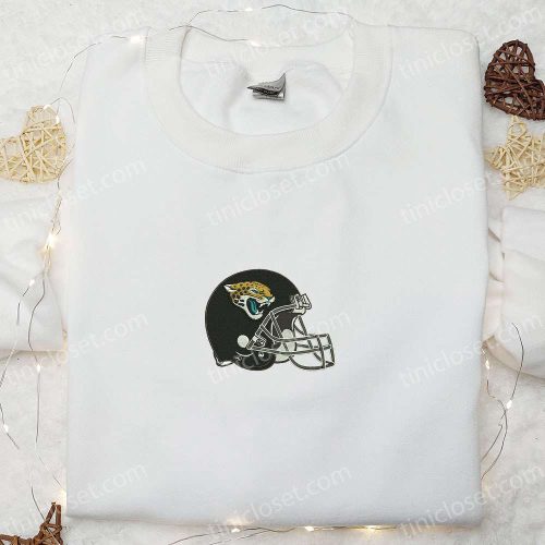 Jacksonville Jaguars Helmet Embroidered Shirt & NCAA Sports Hoodie – Ultimate Gift Idea!