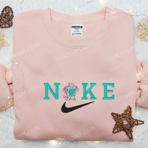 Sullivan x Nike Cartoon Embroidered Shirt & Disney Characters Hoodie Custom Nike T-shirt