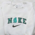 Monsters Inc Disney Embroidered Shirt – James P Sullivan x Nike Swoosh Nike Inspired Sweatshirt