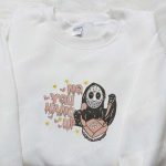 Jason No You Hang Up Embroidered Shirt: Spooktacular Halloween Gift for Family