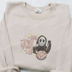 Jason No You Hang Up Embroidered Shirt: Spooktacular Halloween Gift for Family