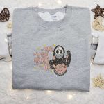 Jason No You Hang Up Embroidered Shirt: Spooktacular Halloween Gift for Family