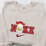 Jessi x Nike Cartoon Embroidered Tshirt – Toy Story Inspired Nike Shirt