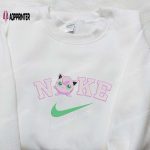 Jigglypuff x Nike Anime Embroidered Hoodie Pokemon & Nike Inspired Shirt