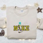 Jiminy Cricket x Nike Cartoon & Pinocchio Disney Embroidered Shirt Custom Nike Shirt