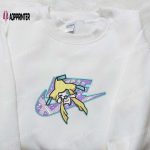 Jirachi x Nike Anime Embroidered Tshirt – Pokemon & Nike Inspired Shirt