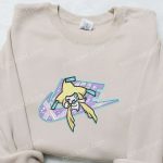 Jirachi x Nike Anime Embroidered Tshirt – Pokemon & Nike Inspired Shirt