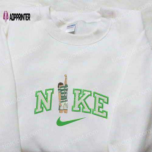 Custom Vintage Nike Embroidered Shirt: Unique Nike Inspired Gift Ideas