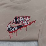 Juice Wrld Nike Embroidered Sweatshirt & Hoodie: Celebrity Logo Shirt