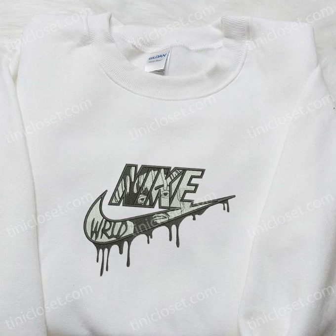 Exclusive Juice Wrld x Nike Embroidered Shirt Celebrity Sweatshirt & Custom Hoodie