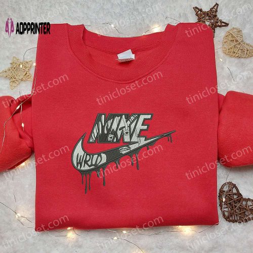 Exclusive Juice Wrld x Nike Embroidered Shirt Celebrity Sweatshirt & Custom Hoodie