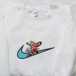 Stylish Kaedehara Kazuha x Nike Swoosh Embroidered Shirt: Genshin Impact & Nike Inspired Collection