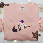 Anime Kamina x Nike Swoosh Hoodie & Gurren Lagann Shirt – Embroidered Nike Inspired Apparel