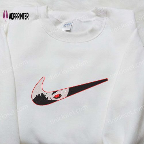 Baby Yoda Nike Swoosh Embroidered Shirt – Star Wars Inspired Nike Design