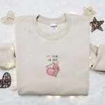 Disney Characters Embroidered Hoodie & Kanga Mom Shirt: Best Mother s Day Gift