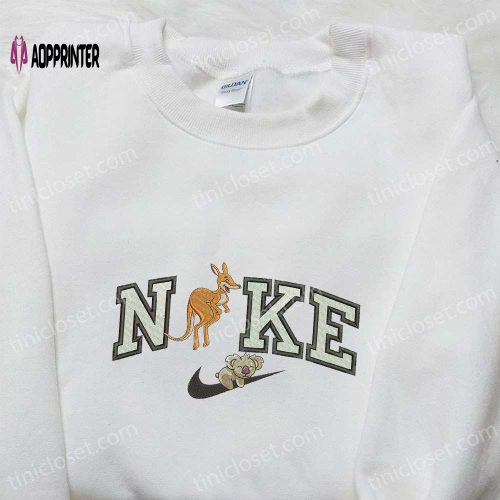 Custom Vintage Nike Embroidered Shirt: Unique Nike Inspired Gift Ideas