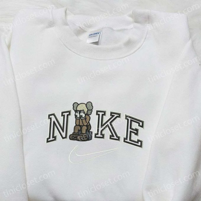 KAWS x Nike Embroidered Shirt – Best Nike Inspired Birthday Gift