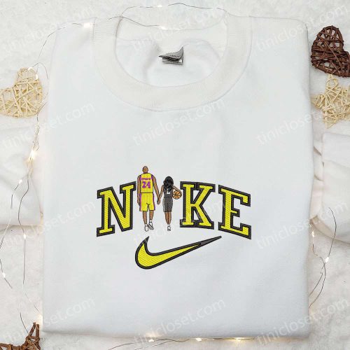 Kobe Bryant x Nike Embroidered Shirt – Lakers NBA Sport Apparel Nike Inspired