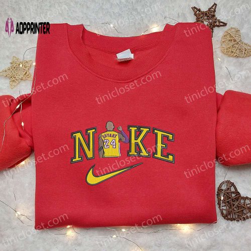 Hello Kitty x Nike Swoosh Cartoon Sweatshirt: Embroidered Shirt Nike Inspired Design