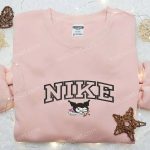 Kuromi x Nike Cartoon Sweatshirt Hello Kitty Shirt Nike Inspired Embroidery