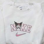 Kuromi x Nike Embroidered Cartoon Shirt: Best Nike Inspired Gift for Family