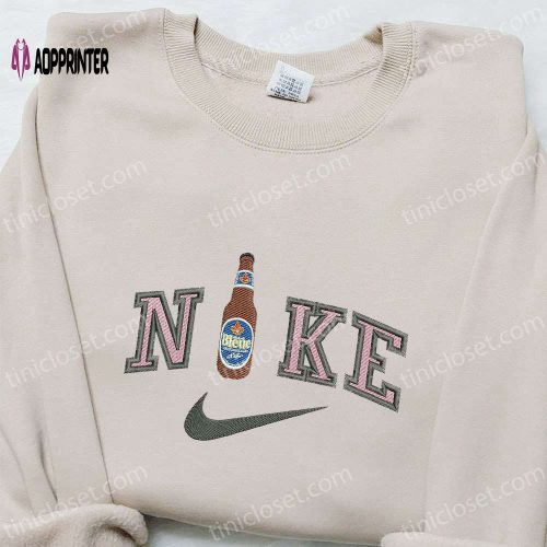 Labatt Beer x Nike Embroidered Sweatshirt – Nike Inspired Shirt Perfect Gift for Him