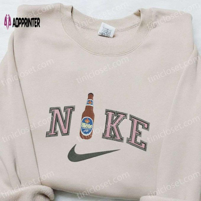 Labatt Beer x Nike Embroidered Sweatshirt – Nike Inspired Shirt Perfect Gift for Him