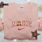 Laughing Luffy x Nike Embroidered Shirt – One Piece Custom Design