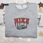 Custom Leatherface Truck x Nike Movie Embroidered Shirt – Best Halloween Gift Ideas