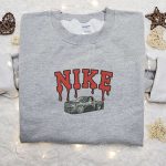 Custom Leatherface Truck x Nike Movie Embroidered Shirt – Best Halloween Gift Ideas