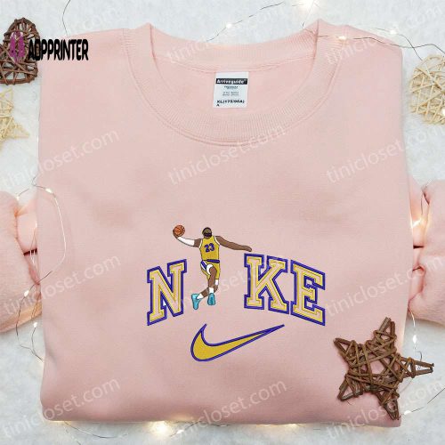 LeBron James x Nike NBA Sport Embroidered Shirt: Celebrity-inspired Nike Shirt