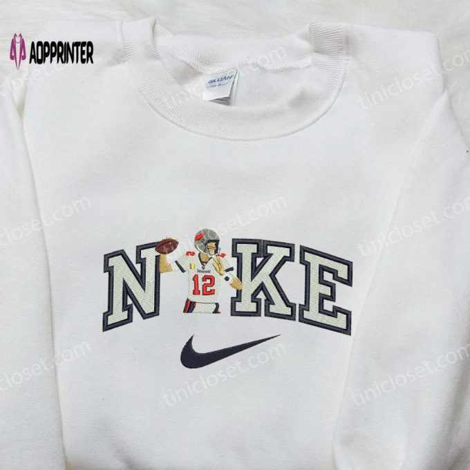 Tom Brady x Nike Embroidered Shirt – NFL Sport & Custom Options