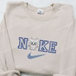 Light Fury x Nike Cartoon Sweatshirt: How to Train Your Dragon Embroidered Shirt Nike Inspired